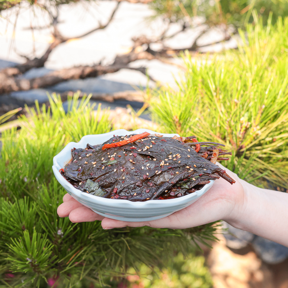 깻잎장아찌 국산 깻잎무침 양념 깻잎지 순창허씨전통식품 - 상세 이미지 2