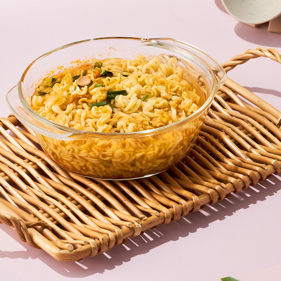 르베르폴리세 내열 유리 용기 전자레인지 원형 오븐 찜기 700ml - 상세 이미지 4