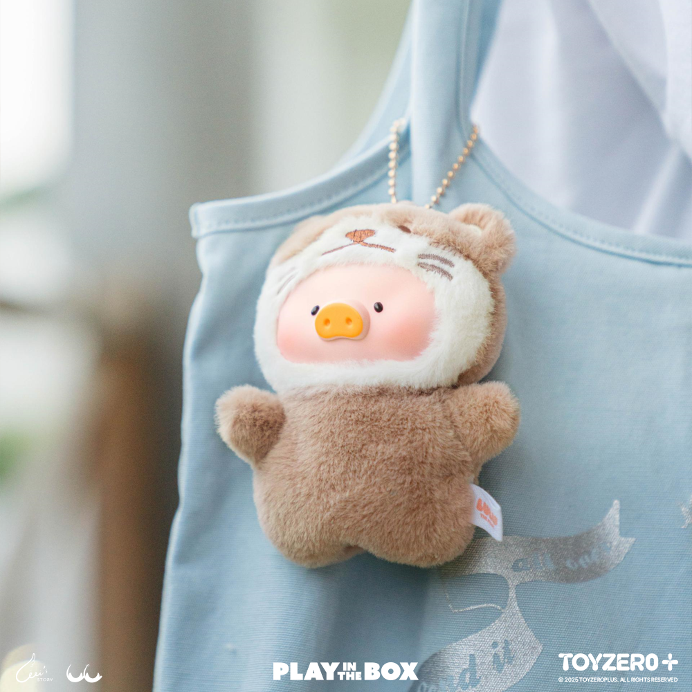 [플레이인더박스] 루루 더 피기 애니멀 파티 시리즈 플러시 키체인 손가락인형 랜덤피규어 - 상세 이미지 3