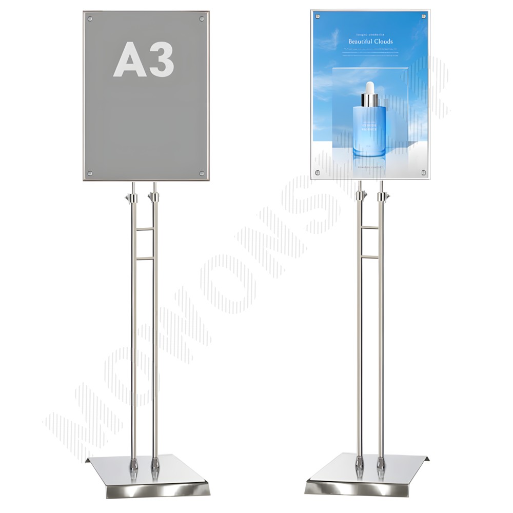 a3 pop대 세우는 간판 입간판 스탠딩 pop 거치대 행사 안내 사각 SV