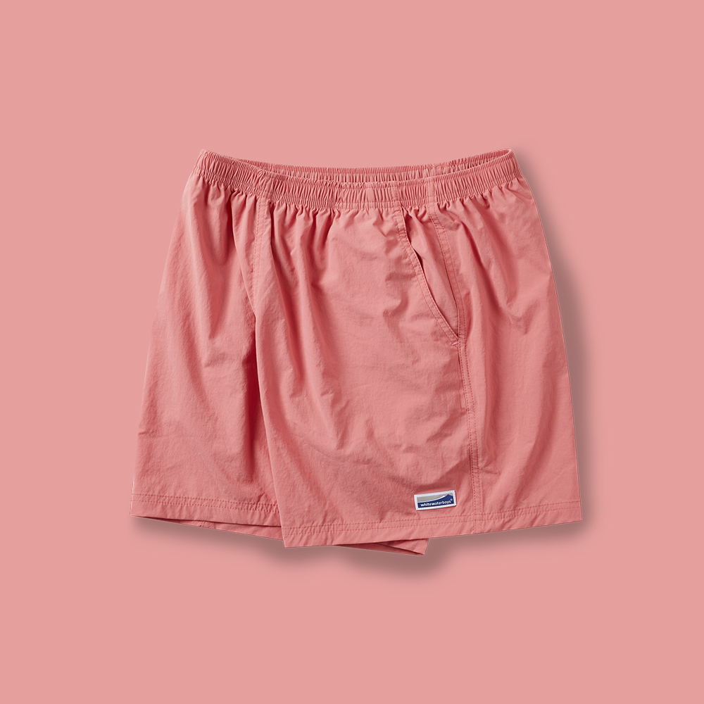 [화이트워터보이즈] 퓨어쇼츠 클래식 초경량 나일론 쇼츠 밴딩 반바지 - 상세 이미지 4