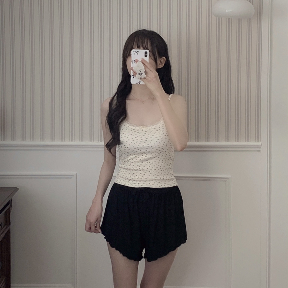 잠옷반바지 여름잠옷바지 실내복 시원한 파자마 4color 이미지 6