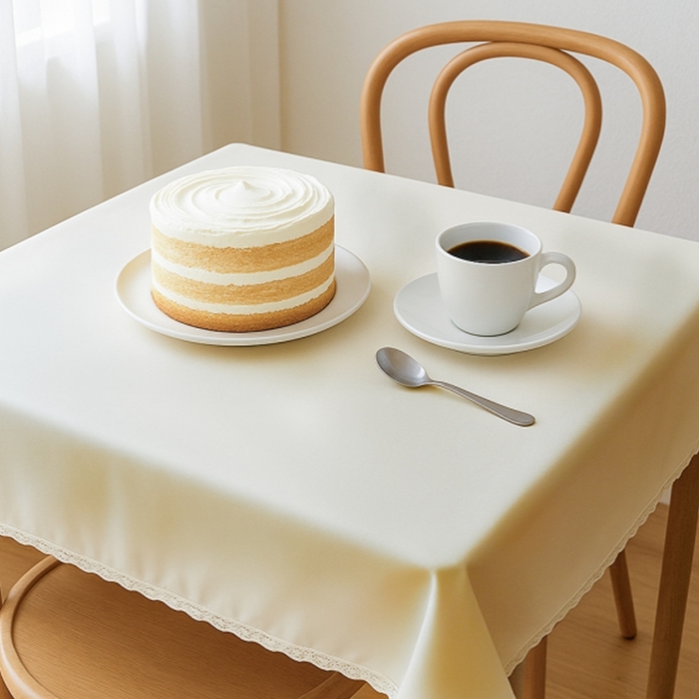 사각 방수테이블보 2인 식탁커버 카페 레스토랑 식탁보