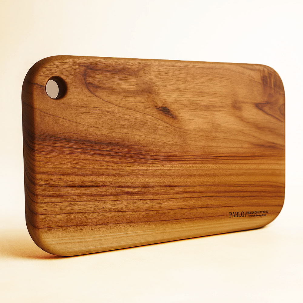 파블로 나무도마 호주 캄포 라운드 대형 원목 플레이팅 도마