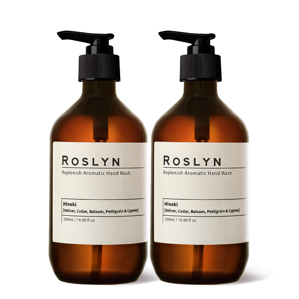 로즐린 ROSLYN 로즐린 아로마틱 핸드워시 항균 핸드솝 히노끼 500ml 2개 - 최저가 19,800원