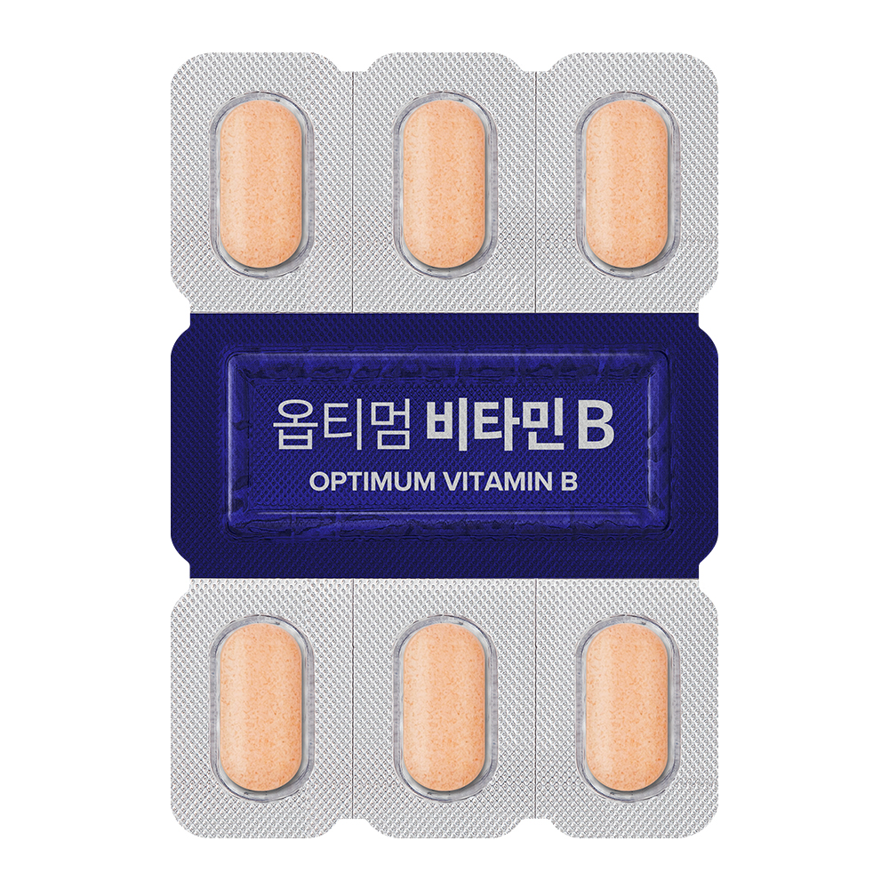 스포식스 옵티멈 비타민B 900mg 30정, 6개 - 상세 이미지 2