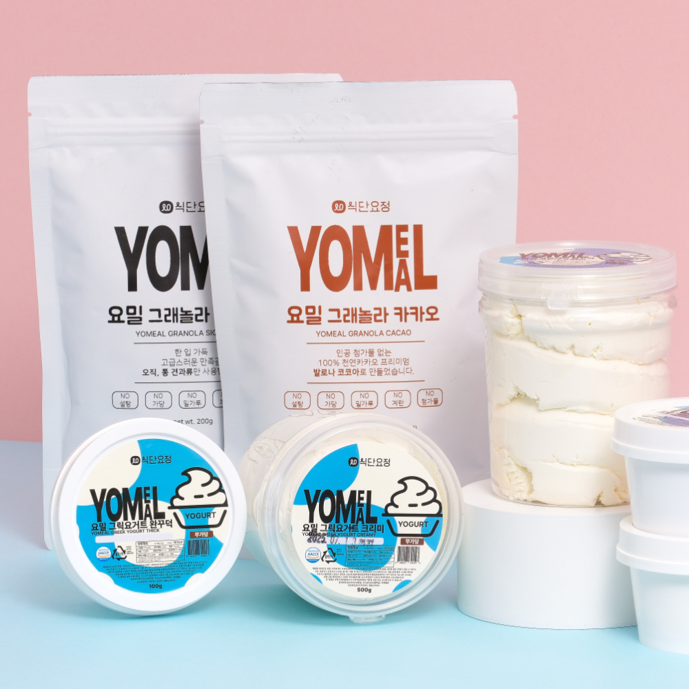 식단요정 요밀 무가당 꾸덕한 그릭요거트 대용량 100g 500g 1kg 유산균 - 상세 이미지 3