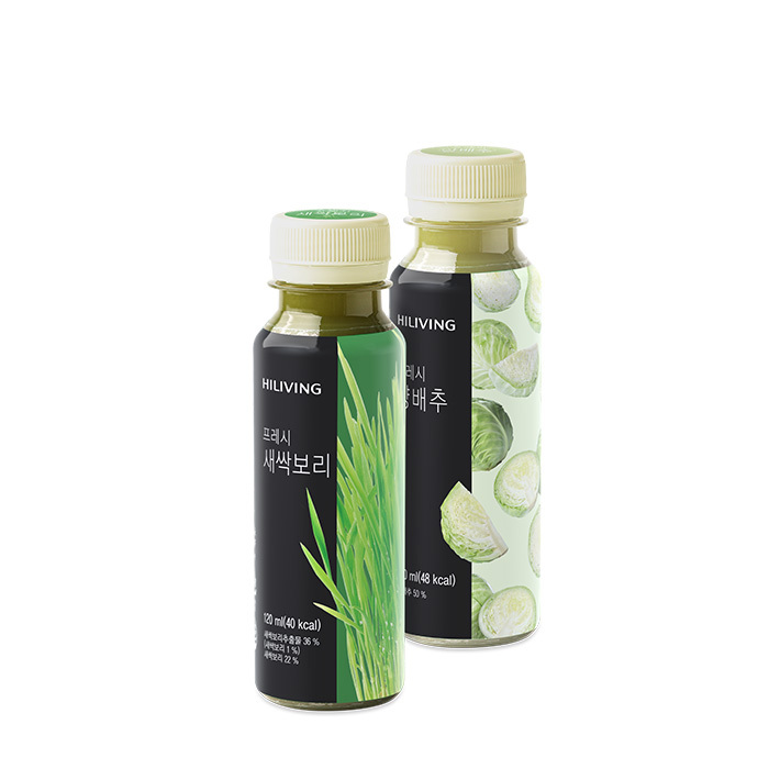 프레시 혼합 (새싹보리 + 양배추) 녹즙 30병