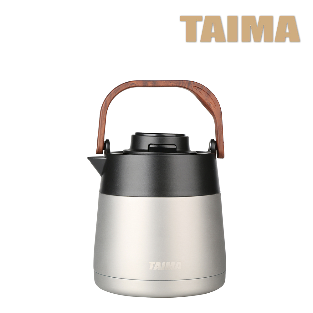 타이마 온도표시 316 스텐 보온 주전자 1000ml (차망 포함) - 상품 이미지