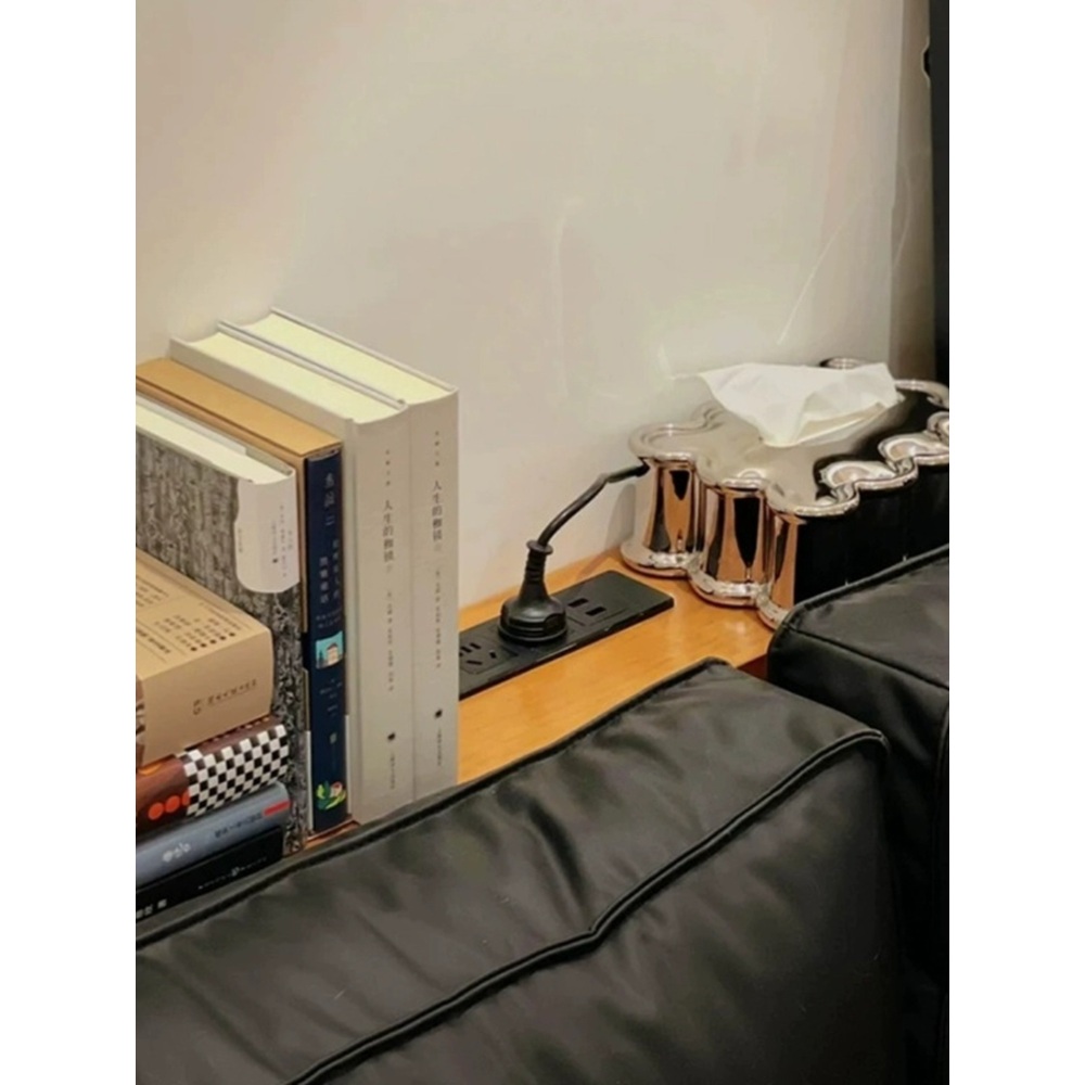 원목 좁고 긴 테이블 좁은 탁자 쇼파 뒤 간이테이블 - 상세 이미지 4