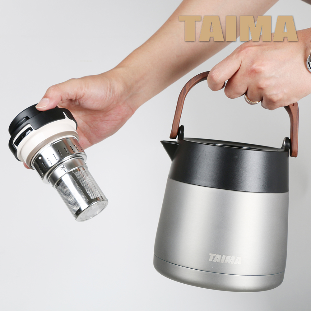 타이마 온도표시 316 스텐 보온 주전자 1000ml (차망 포함) - 상세 이미지 3