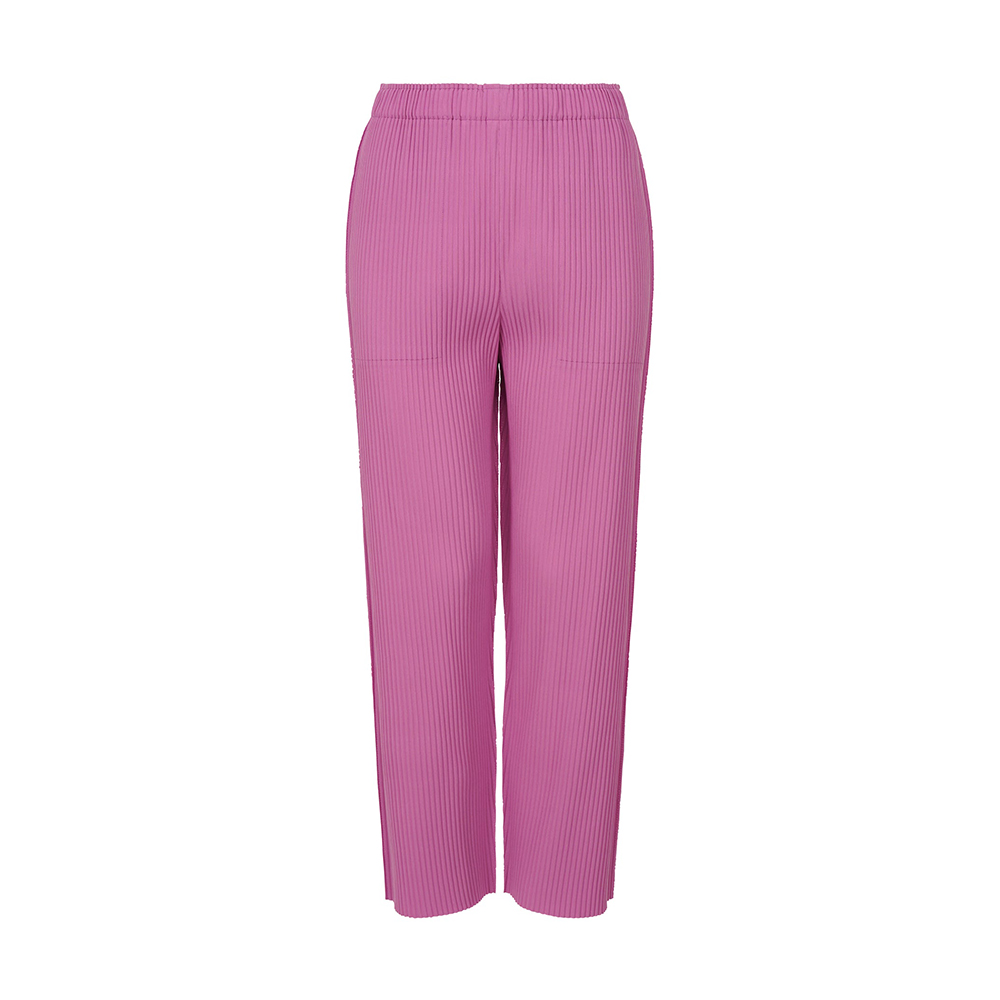 이세이미야케 미 바지 FINE KNIT PLEATS COLOR 1 MI54KF391 - 메인 이미지