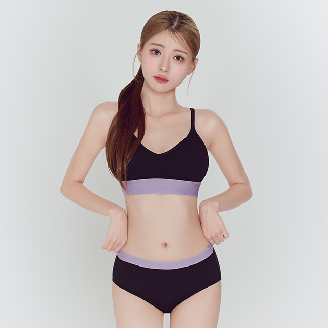 [N배송][슈퍼적립] 크라시앙 2cm 판타지드림 여성 주니어 노와이어 브라렛 브라팬티세트 - 상세 이미지 4
