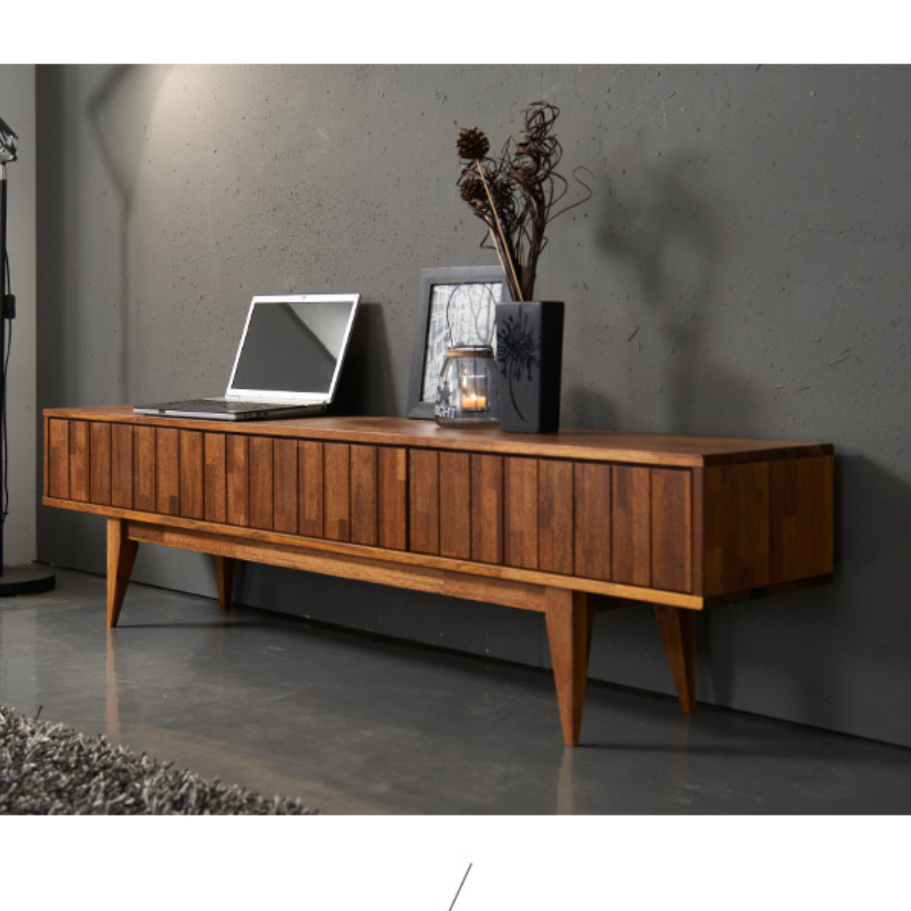 고급 원목 키 높은 거실장 빈티지 엔틱 고무나무 거실장 티브다이 tv다이서랍장