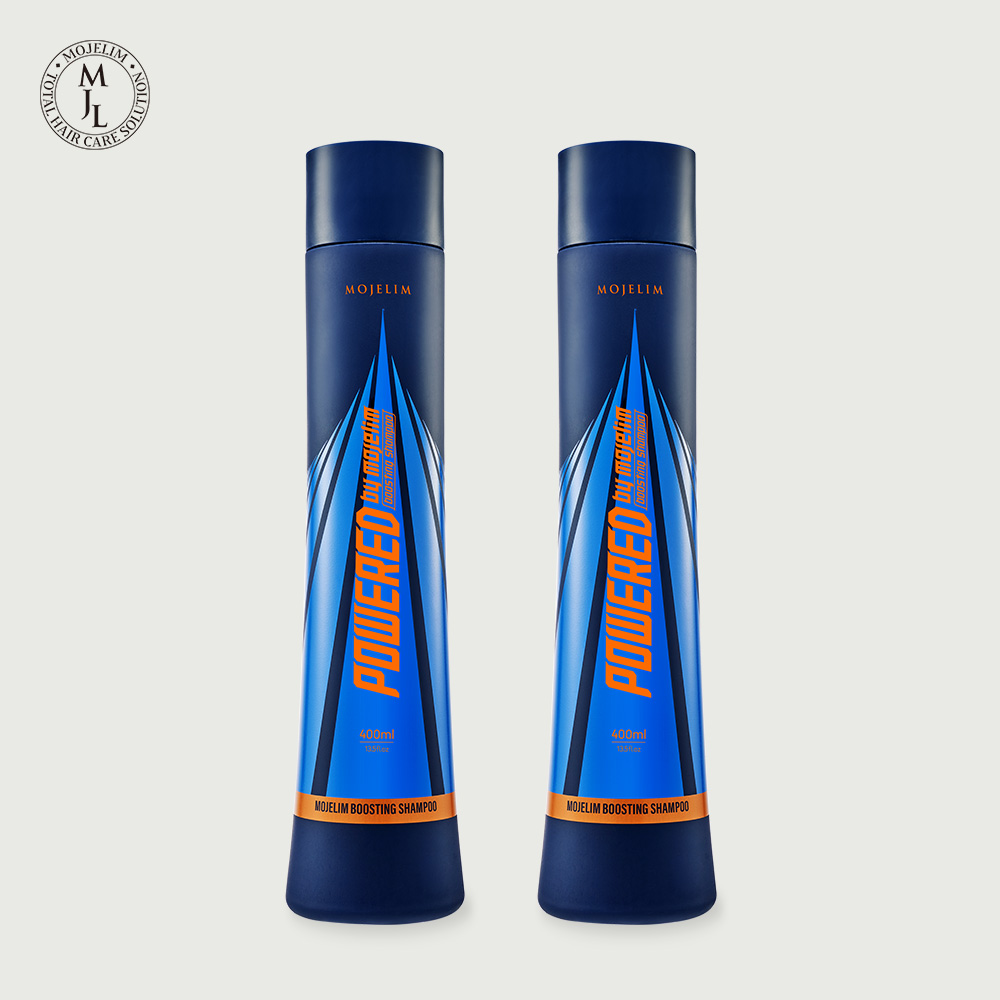 파워드 바이 모제림 샴푸 400ml 2개 각질케어 파라벤프리 두피샴푸