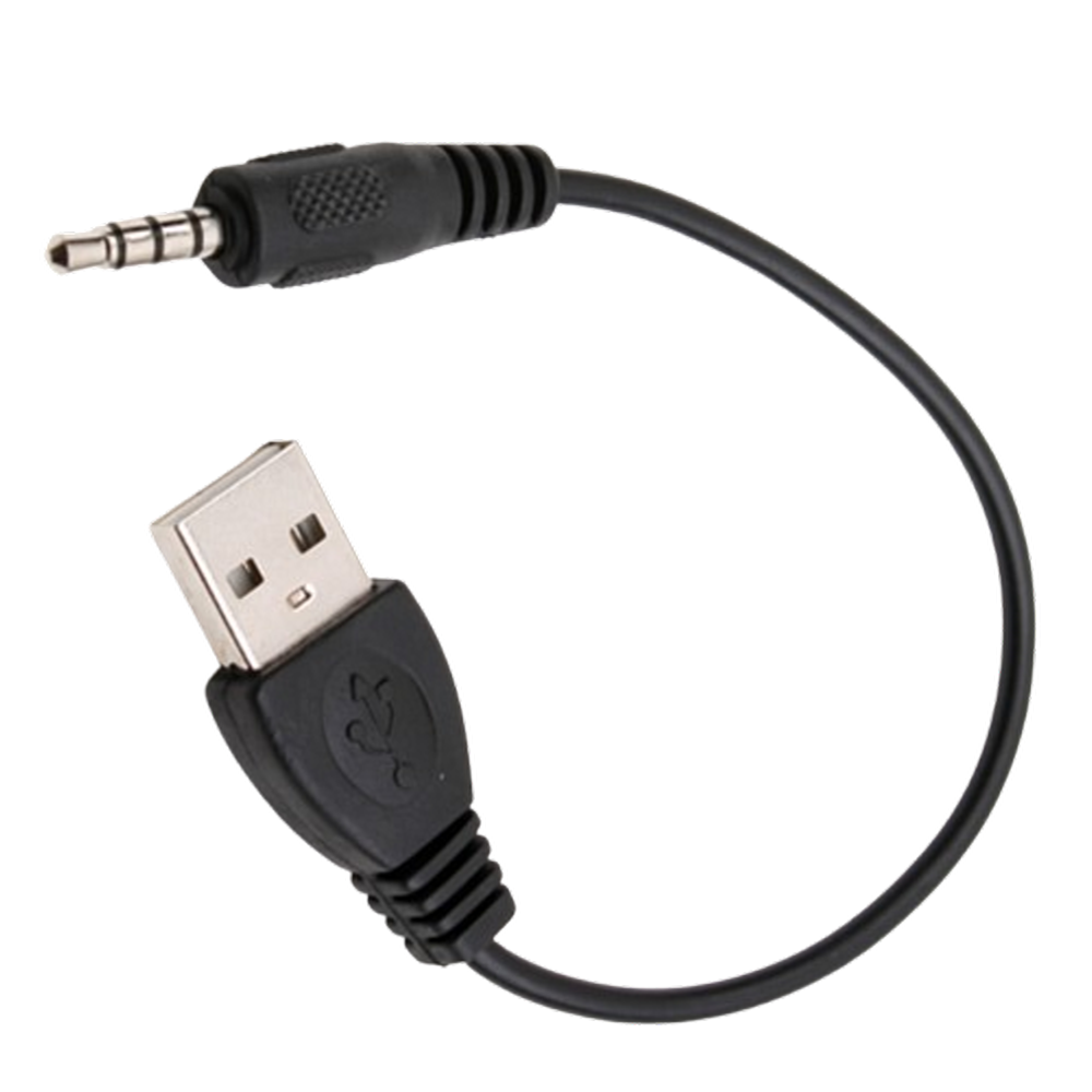 USB M to AUX M충전케이블 USB 수컷 to 스테레오 수컷선