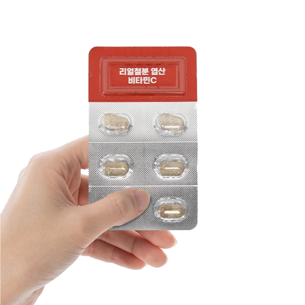 임산부 철분제 고흡수 피로개선 비타민C 60정, 3개 - 상세 이미지 2