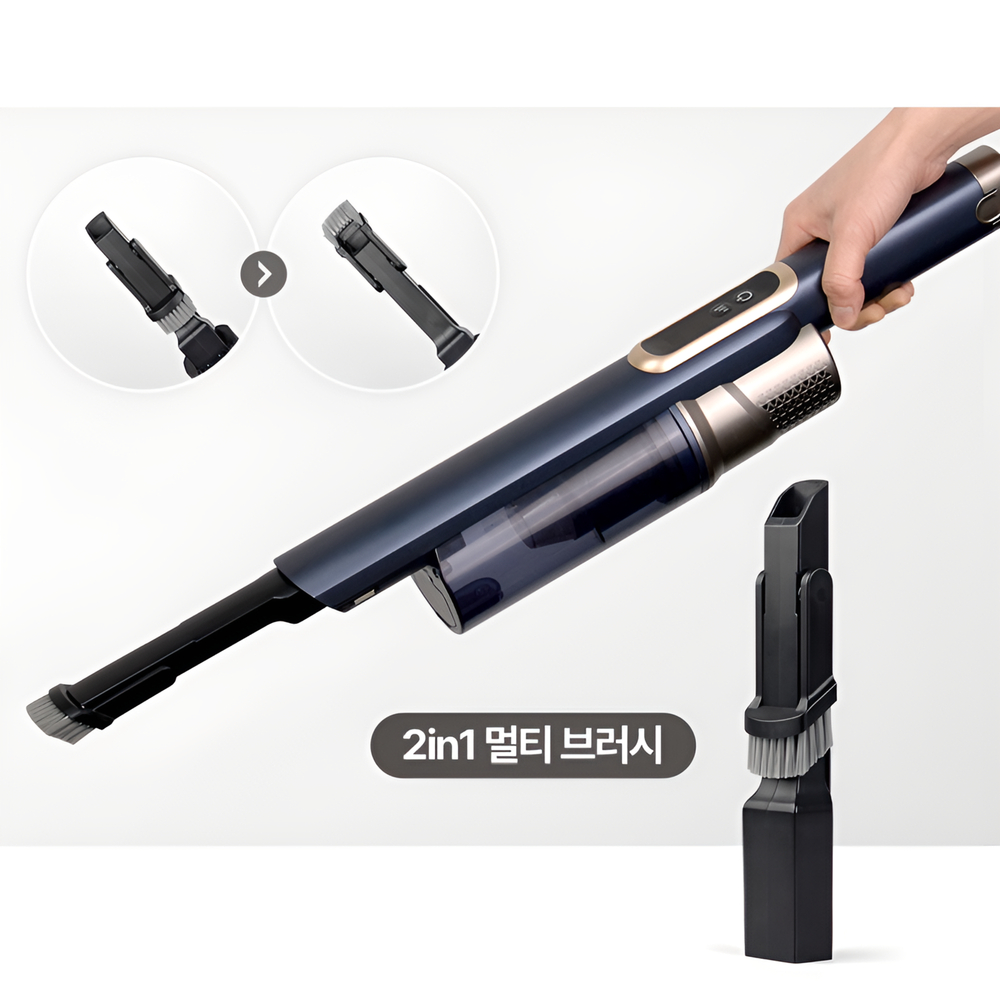 에어보스 자동먼지비움 가벼운 BLDC 무선청소기 스테이션 핸디 청소기 - 상세 이미지 5