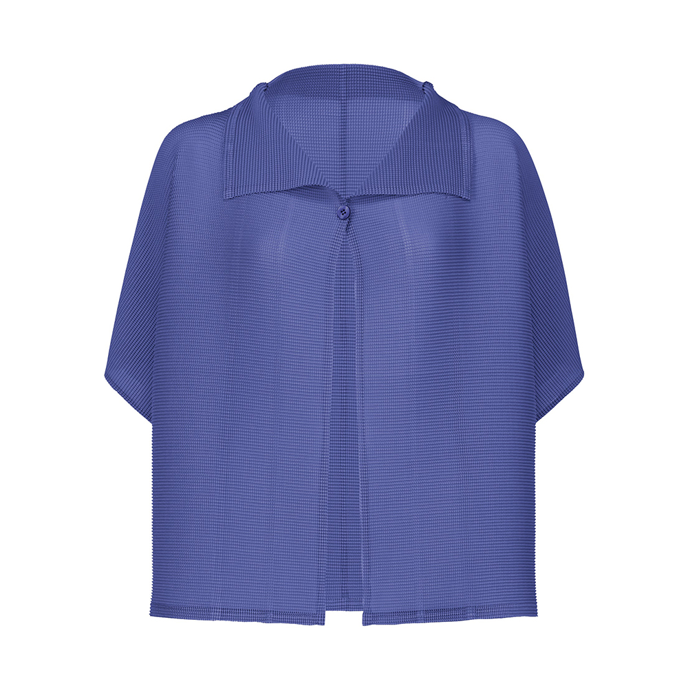 이세이미야케 미 가디건 SQUARE STRETCH PLEATS MI53FO374 - 상품 이미지