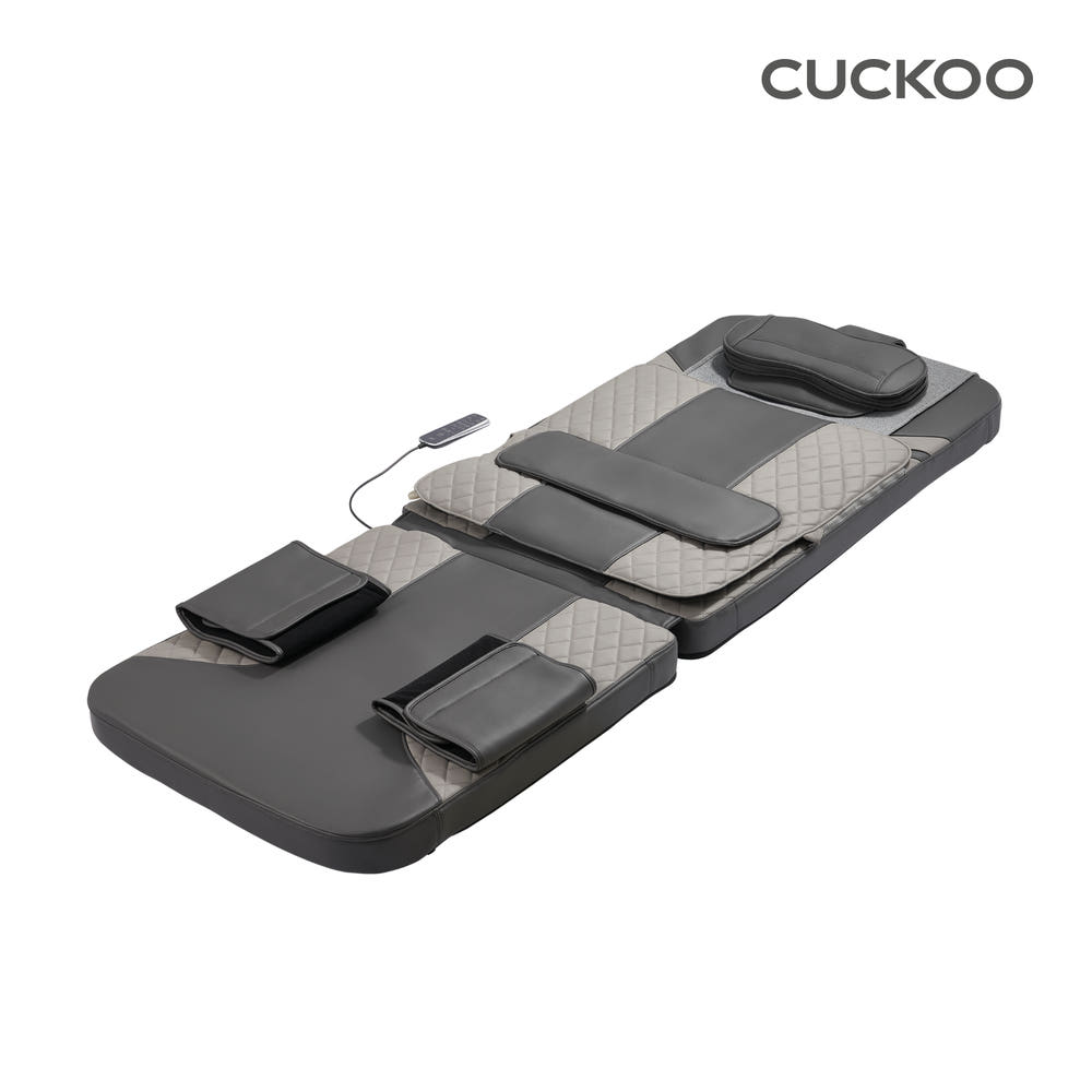 거실에 설치된 안마베드 모습