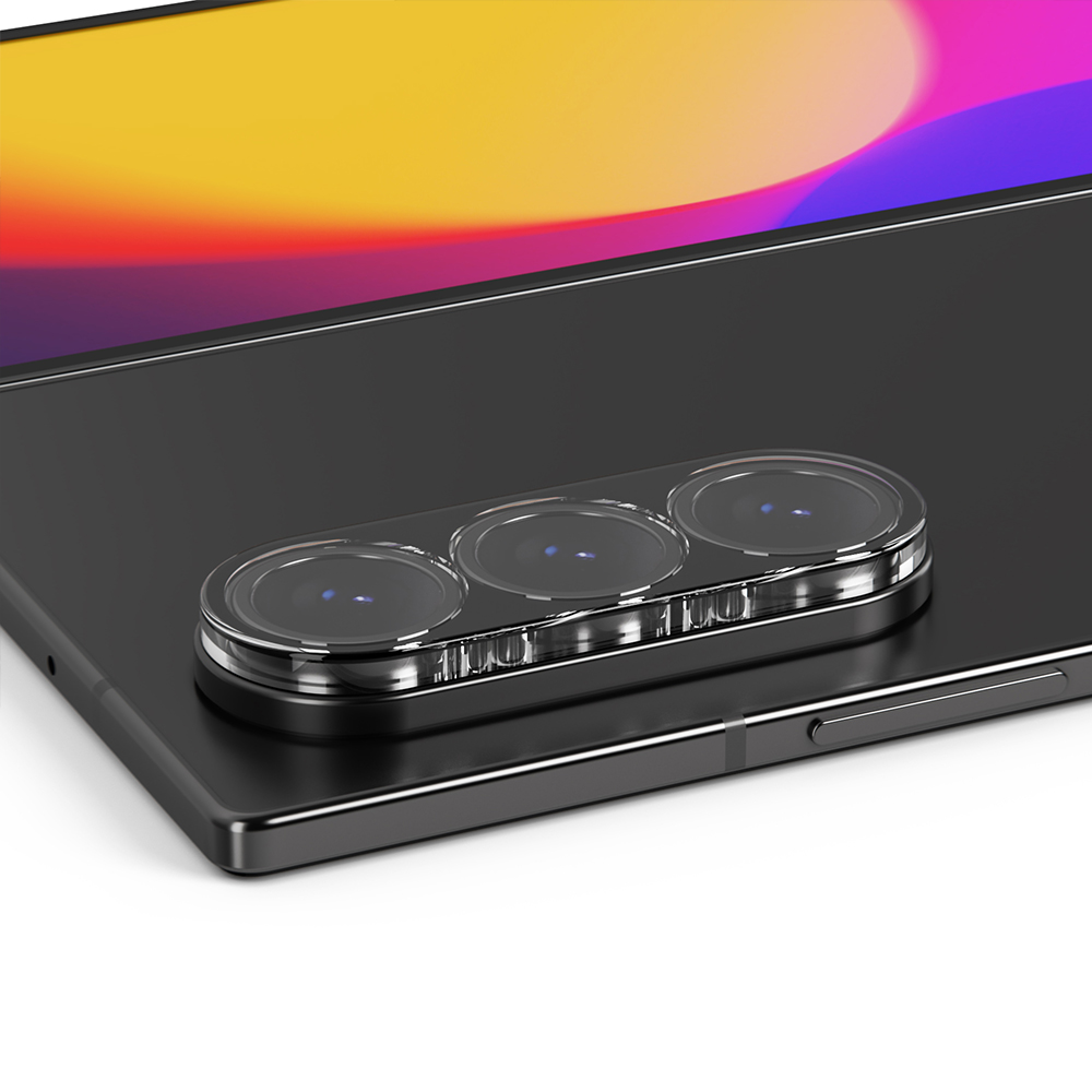 아이엠듀 카메라 보호 필름 풀커버 강화유리 빛번짐 방지 블랙 갤럭시Z 폴드7, 2매입