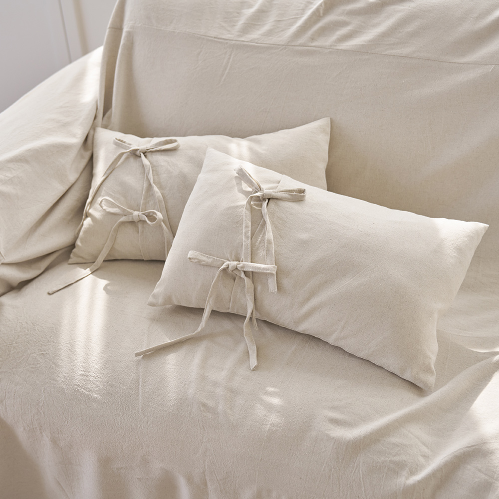 내추럴 린넨 쇼파커버 소파가리개 천갈이 바닐라 1 2인용