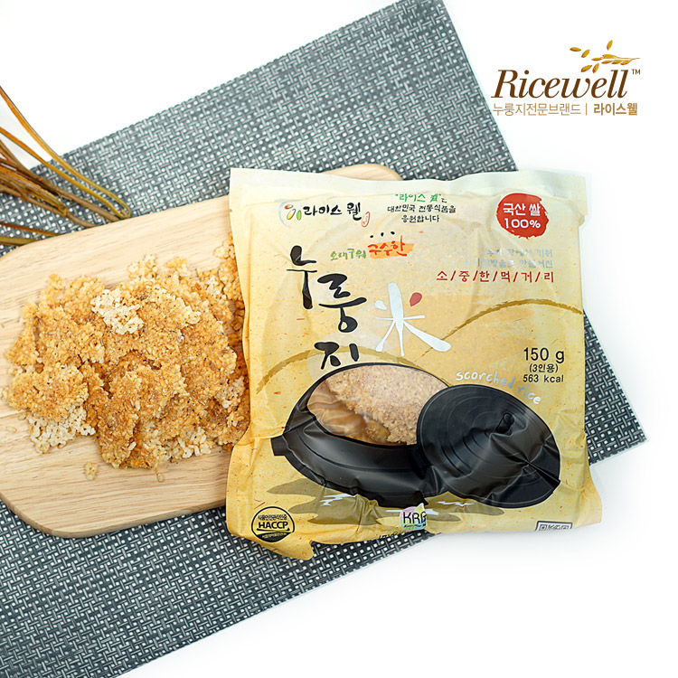 라이스웰 백미누룽지 150g, 1개입, 1개