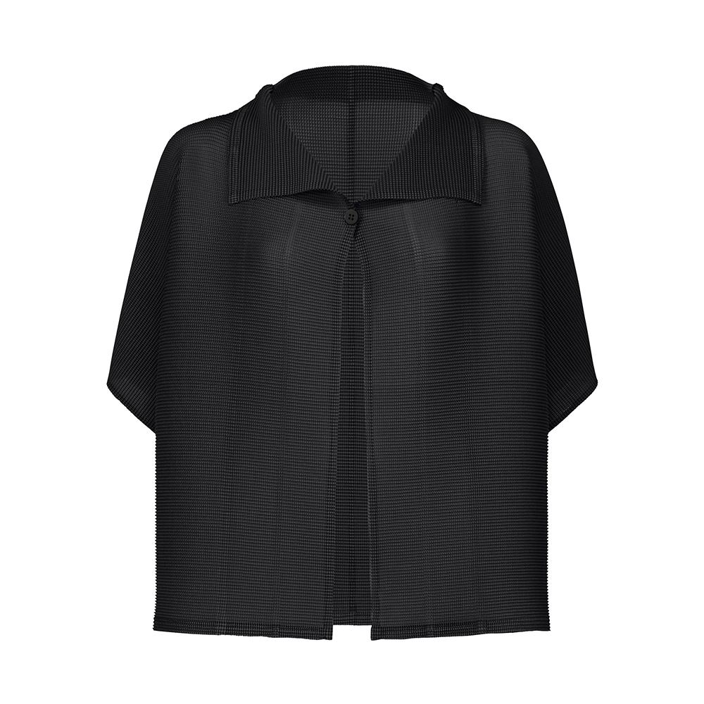 이세이미야케 미 가디건 SQUARE STRETCH PLEATS MI53FO374 - 상세 이미지 3