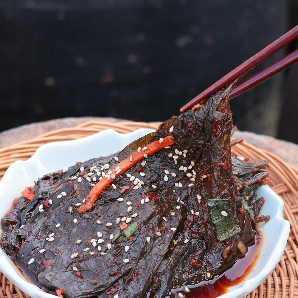 깻잎장아찌 국산 깻잎무침 양념 깻잎지 순창허씨전통식품 - 상세 이미지 5