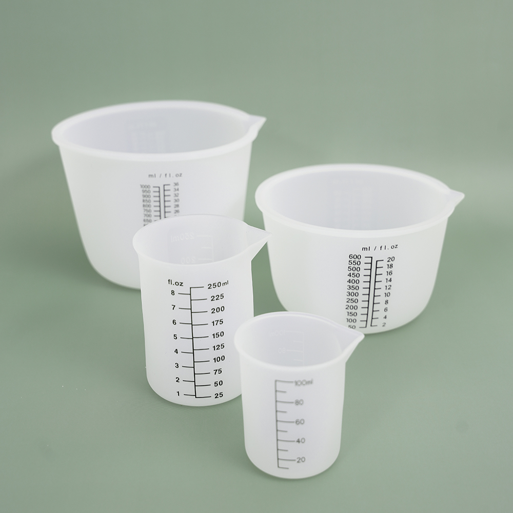 프레스코21 실리콘 계량컵 100ml 250ml 600ml 1000ml - 상품 이미지