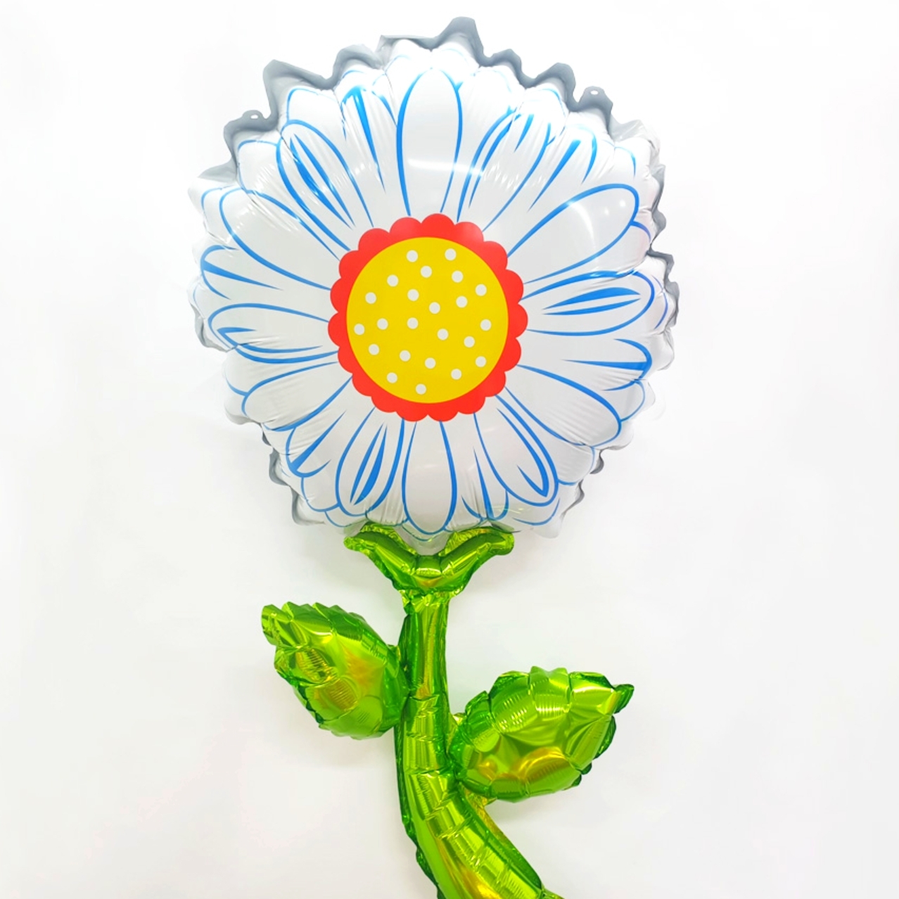 꽃한송이 데이지꽃송이은박풍선 생신축하꽃풍선장식 89cm 1p - 상품 이미지