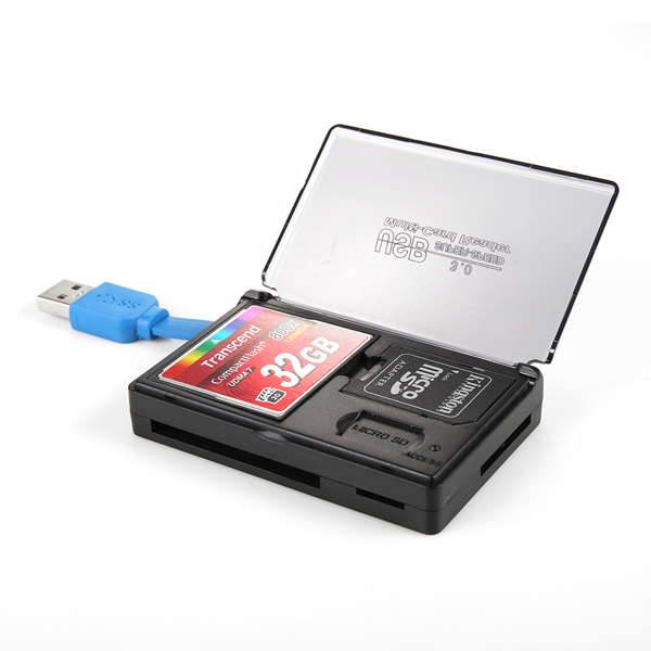 [리퍼제품] 메모리 수납형 USB3.0 카드리더기 NEXT-9708U3 - 상품 이미지