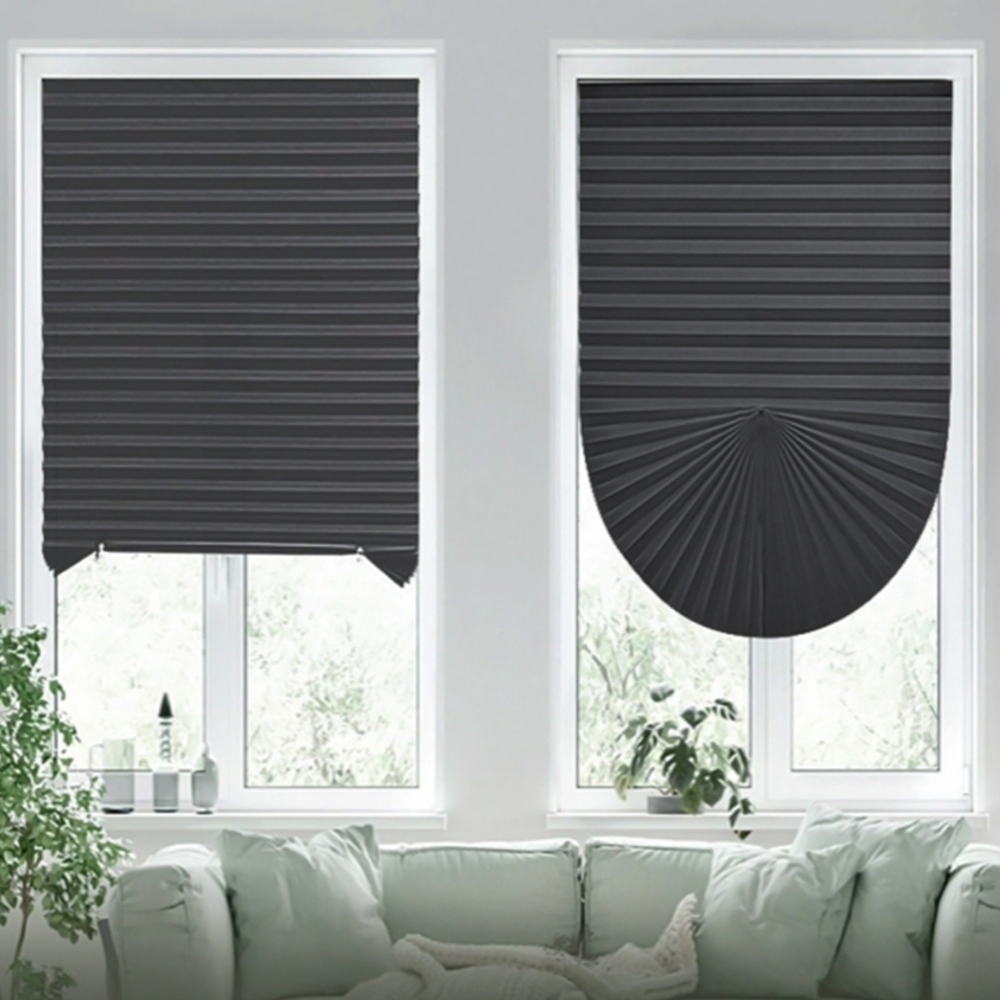 붙이는 암막블라인드 창문 종이블라인드 주방 햇빛가리개 커튼