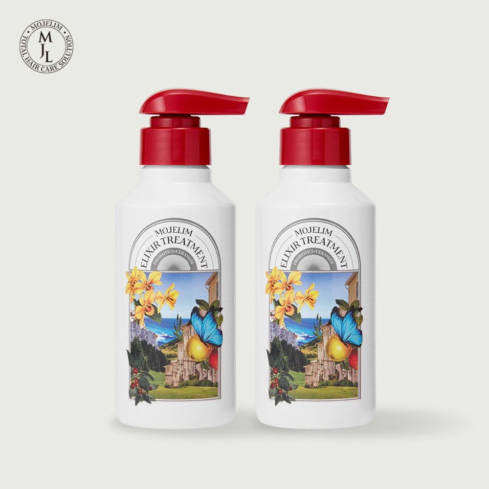 [도착보장] 모제림 엘릭서 트리트먼트 두피사용 모발영양 실리콘프리 머릿결개선 300ml, 2개 - 상품 이미지