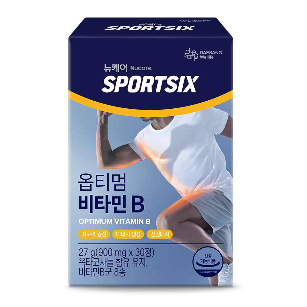 스포식스 옵티멈 비타민B 900mg 30정, 6개 - 상세 이미지 3