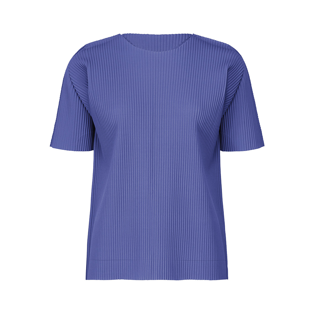 이세이미야케 미 반팔 FINE KNIT PLEATS COLOR 1 MI54KK396 - 상세 이미지 2