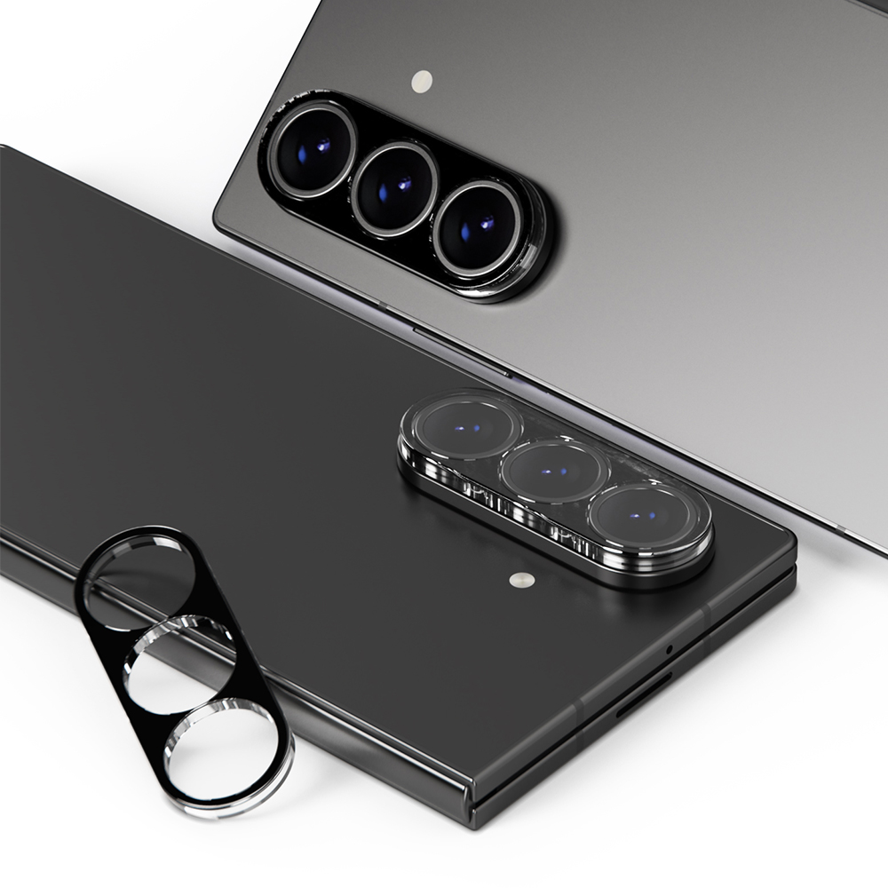 아이엠듀 카메라 보호 필름 풀커버 강화유리 빛번짐 방지 블랙 갤럭시Z 폴드7, 2매입