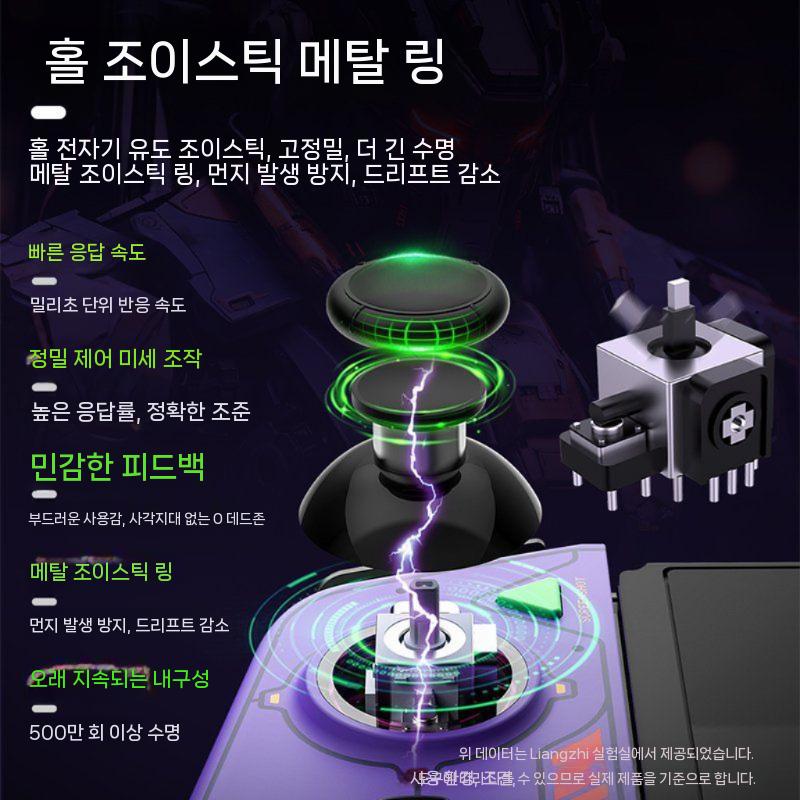IINE 이이네 스위치/스위치2 호환 무선 조이콘 매크로 모션패드 화이트(L940) - 상세 이미지 3