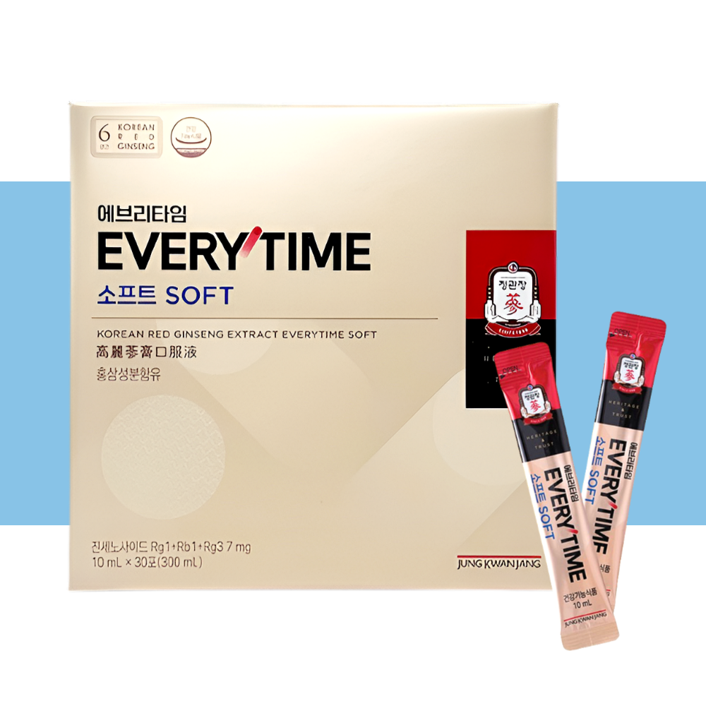 정관장 에브리타임 소프트 홍삼정 애브리타임 30포X1박스