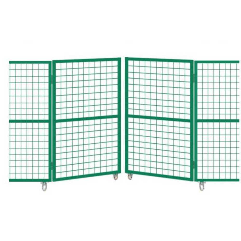 철제 펜스 게이트 전원주택 출입문 농장 울타리 외부 1.8m x 1.5m 단문 (기둥) - 상세 이미지 3