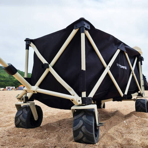 캠프365 유모차 접이식 캠핑 왜건 웨건 특대형 대형 캠핑카트 촬영 피크닉 내하중160kg