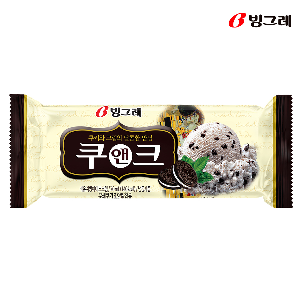 [인기 5종 구성] 빙그레·해태 아이스크림 종합세트 (메로나/비비빅/누가바/쌍쌍바/쿠앤크) 총 40개 이미지 4