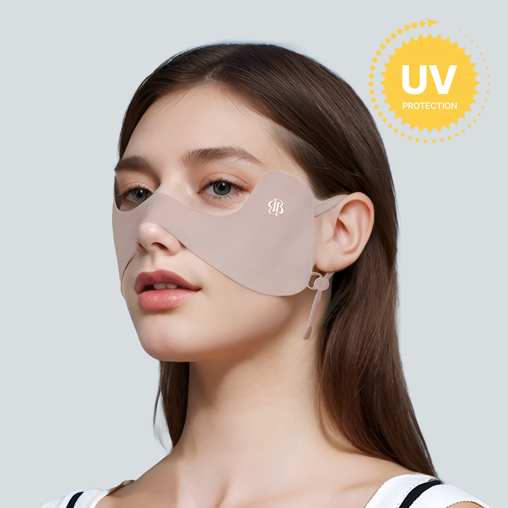 자외선차단 골프 마스크 썬패치 얼굴 햇빛가리개 안면 러닝 스포츠 자전거 등산