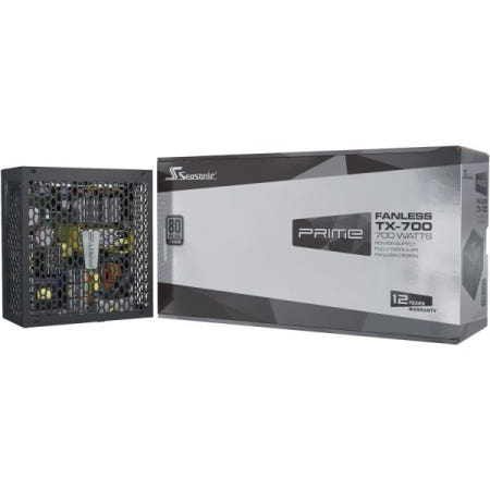 [해외]계절 PS SSR-700TL 프라임 팬리스 TX-700 700W ATX 80+ 티타늄 풀 모듈러