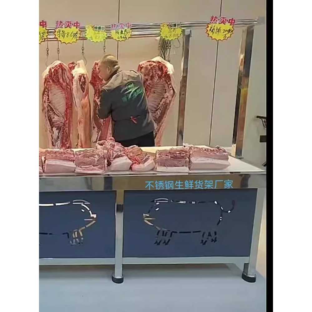 업소용 대형 도마 조리대 스텐 스틸 위생 작업대 200x80x80 - 상세 이미지 2