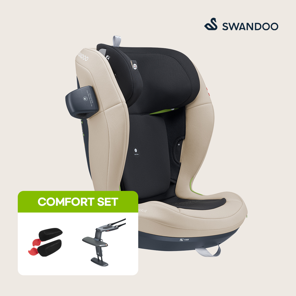 [N단독][스완두] NEW 찰리 주니어 카시트&발받침대 SET