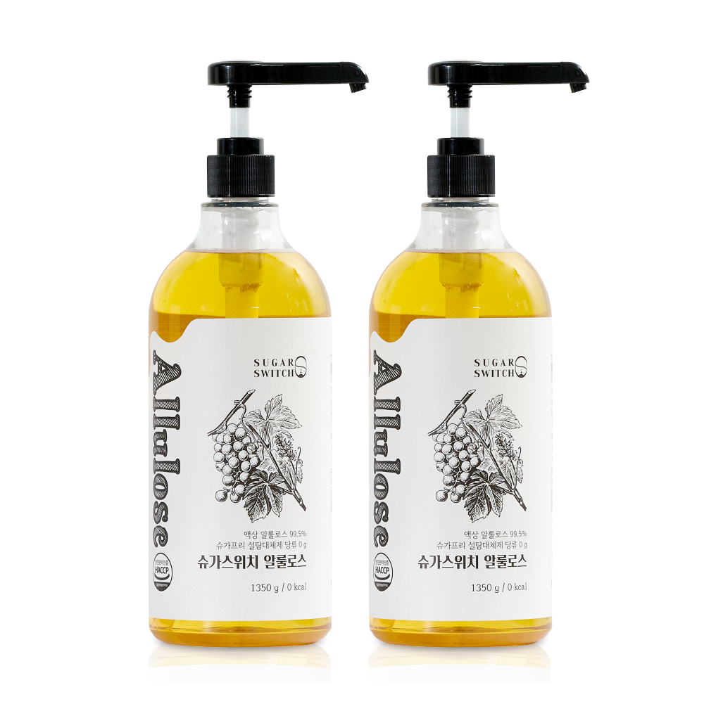 슈가스위치 알룰로스 1350g 설탕대체 2개 SET - 메인 이미지
