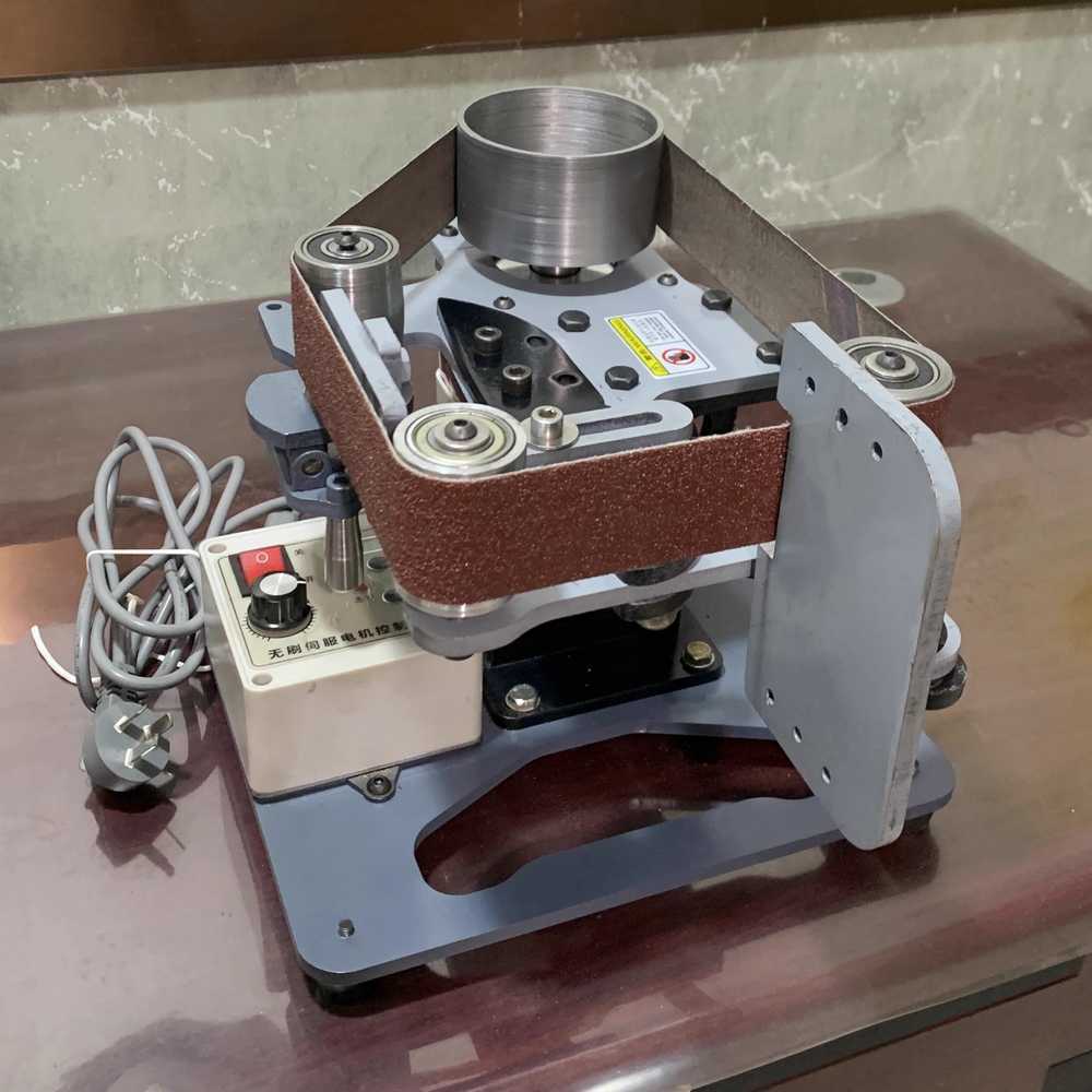 벨트 연마기 소형 그라인더 목재 샌딩 기구 가공기 915 벨트 샌더 550W - 상세 이미지 3