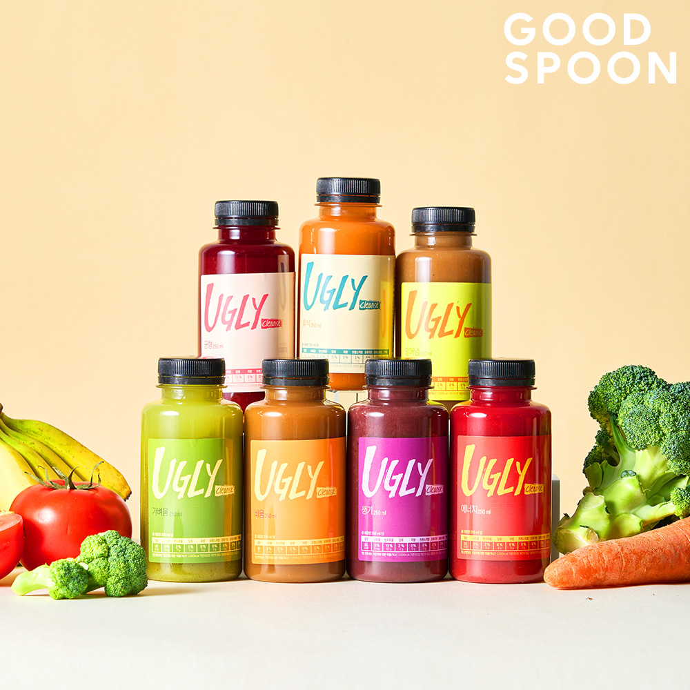 굿스푼 어글리 클렌즈주스 단기 프로그램 7종 7병 250ml