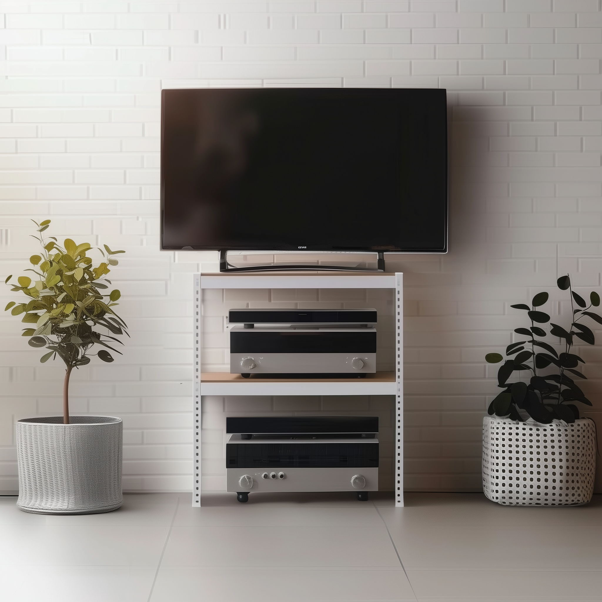 거실장 서랍장 높은 TV 티비 다이 안방 티비장 원룸 장식장 303075 2단 12T합판